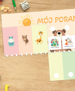 Alternative view of 🌞 Planer „Mój poranek” – dobry dzień zaczyna się od spokojnego startu