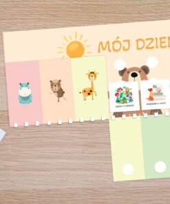 Alternative view of 🧩 Planer „Mój dzień” – codzienna organizacja w dziecięcym stylu